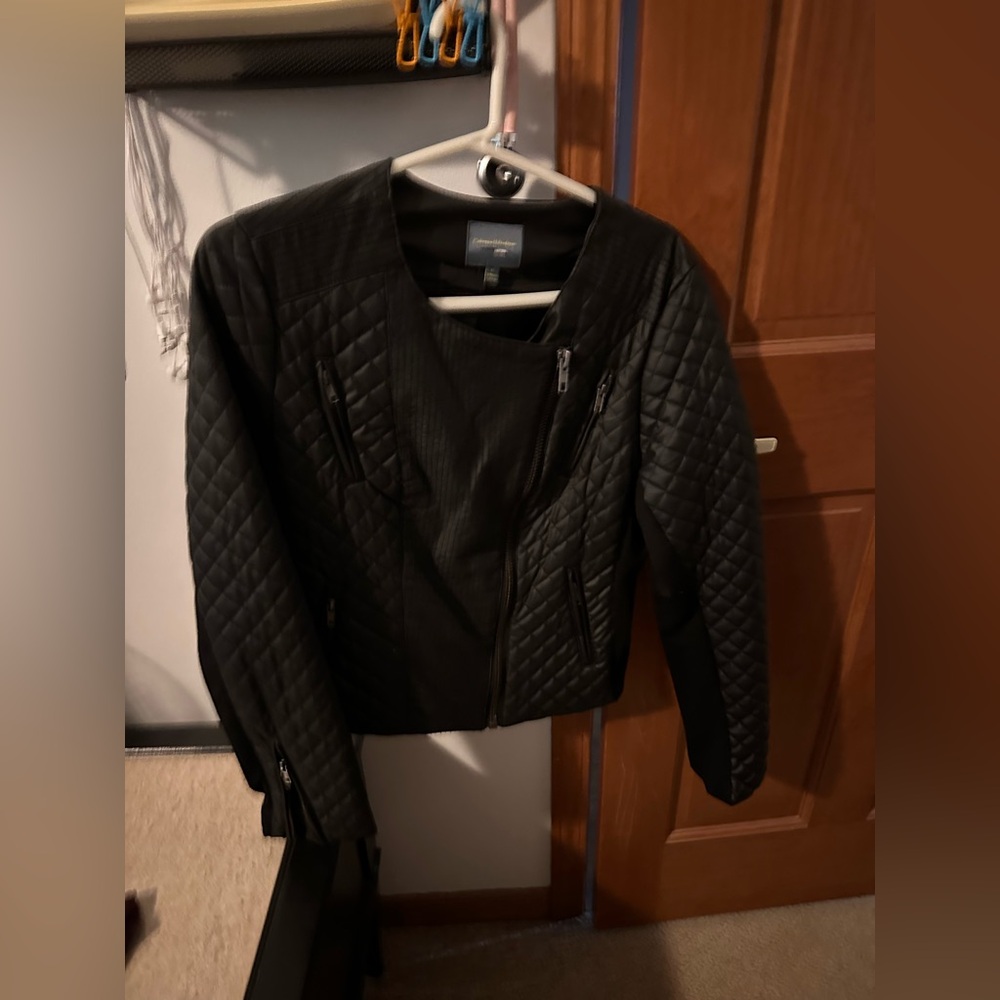 Large Pleather Jacket - Picture 3 of 7